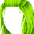 Knotted Bangs Green