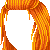 Knotted Bangs Orange