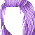 Knotted Bangs Purple