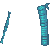Turquoise Silk Ribbons F