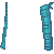 Turquoise Silk Ribbons M