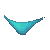 Basic Turquoise Undies M