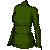 Turtle Neck Green F