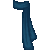 Blue Winter Scarf