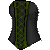 Witchs Green Corset