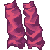 Legwarmers Magenta F