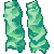 Legwarmers Mint M