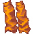 Legwarmers Orange F