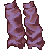 Legwarmers Purple F